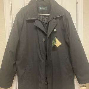Lauren Ralph Lauren Jacket 44 Rain Coat Water Repellent RLL Navy NEW